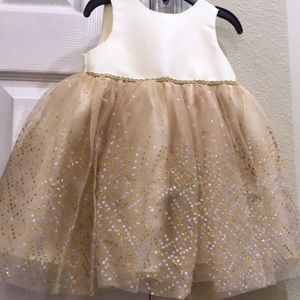 Gold Baby Girl Dress